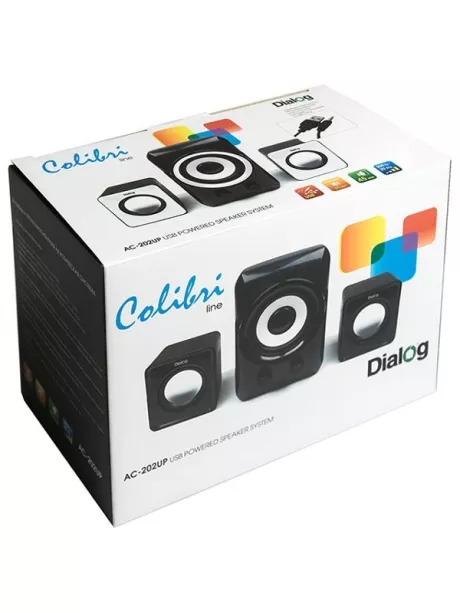 колонки Dialog Colibri AC-202UP black