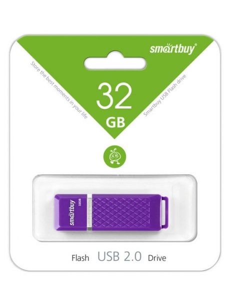 флешка USB SmartBuy Quartz series 32Gb violet
