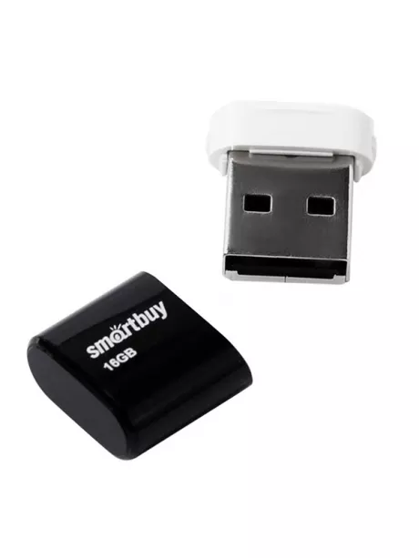 флешка USB SmartBuy LARA 16Gb black