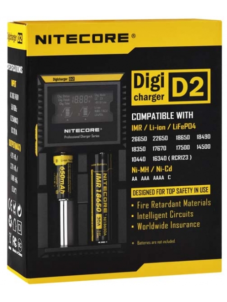 зарядное устройство NiteCore Digicharger D2 