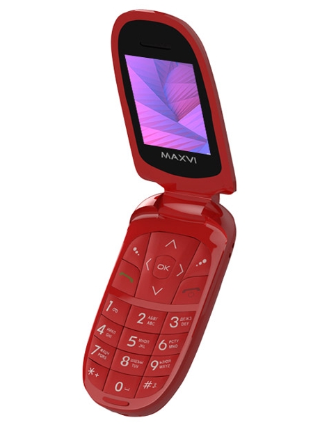 мобильный телефон Maxvi E1 red
