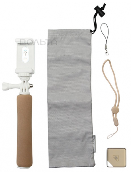 монопод для селфи Momax Selfie mini - Bluetooth Selfi Pod KMS2 golden