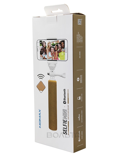 монопод для селфи Momax Selfie mini - Bluetooth Selfi Pod KMS2 golden