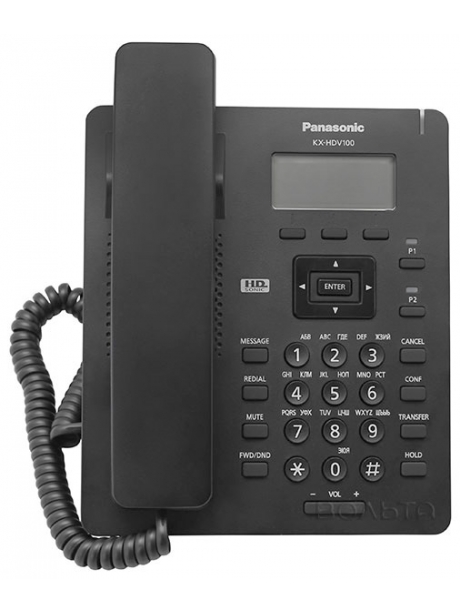 VoIP телефон Panasonic KX-HDV100RU black