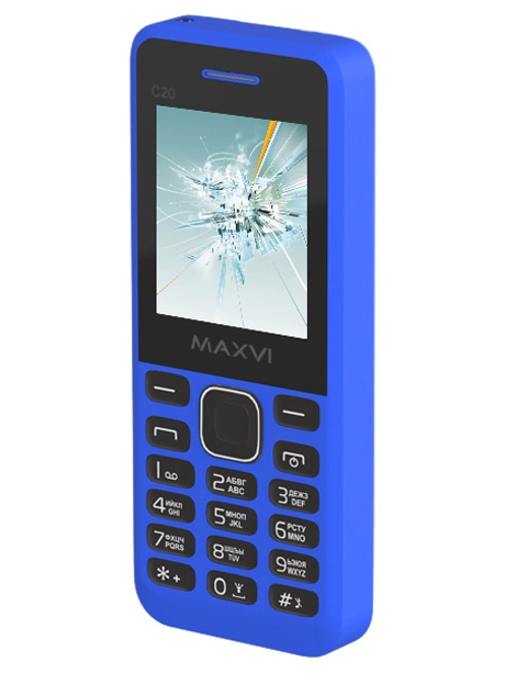 мобильный телефон Maxvi C20 blue