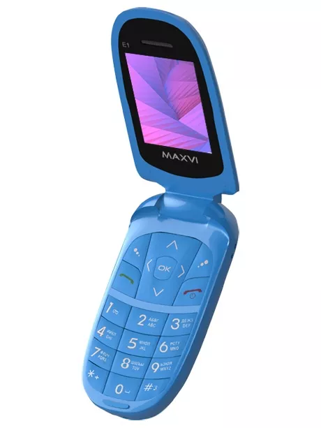 мобильный телефон Maxvi E1 blue