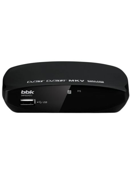 ТВ-тюнер DVB-T2 BBK SMP002 HDT2 черный