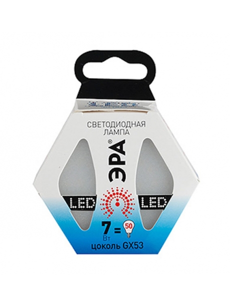 светодиодная лампа ЭРА LED smd GX-7w-842-GX53 