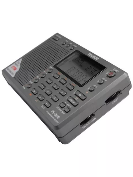 цифровой радиоприемник с хорошим приемом Tecsun PL-380 (export version) grey