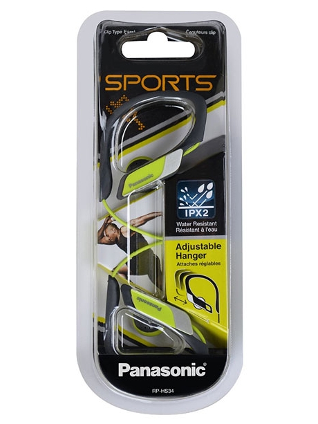 наушники для спорта Panasonic RP-HS34E yellow