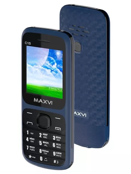 мобильный телефон Maxvi C15 marengo-black