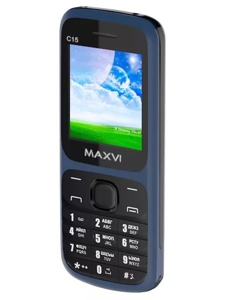 мобильный телефон Maxvi C15 marengo-black