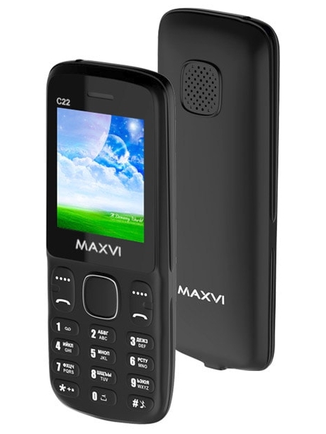 мобильный телефон Maxvi C22 black