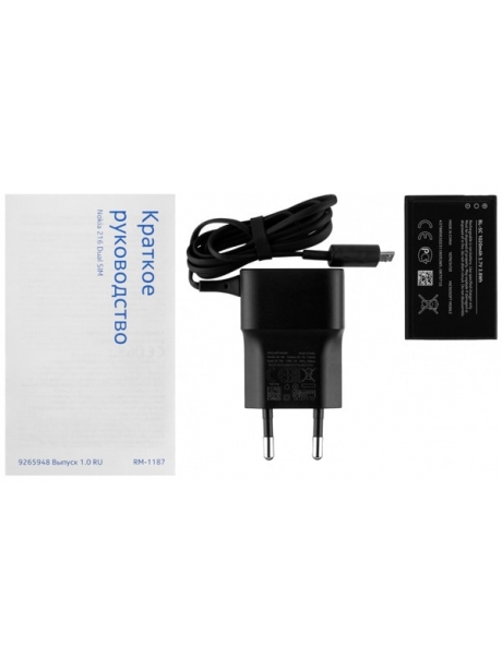 мобильный телефон Nokia 216 DS black