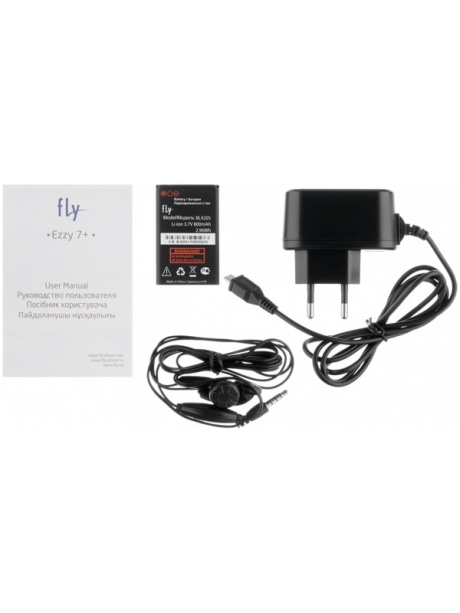 телефон для пожилых Fly Ezzy 7+ white