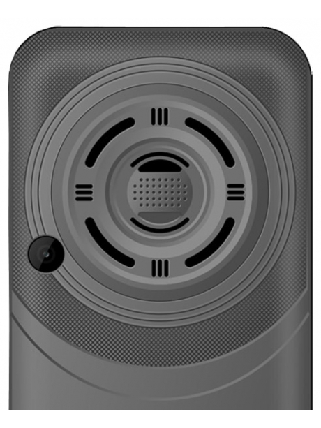 кнопочный телефон с мощным аккумулятором Maxvi P12 grey