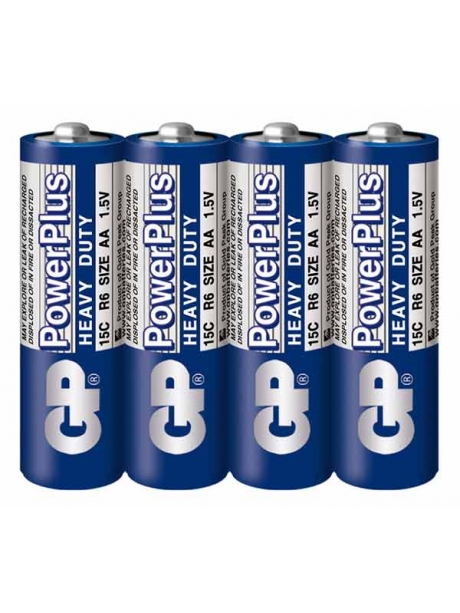 батарейки (4 шт.) GP R6/AA PowerPlus HEAVY DUTY-OS4 