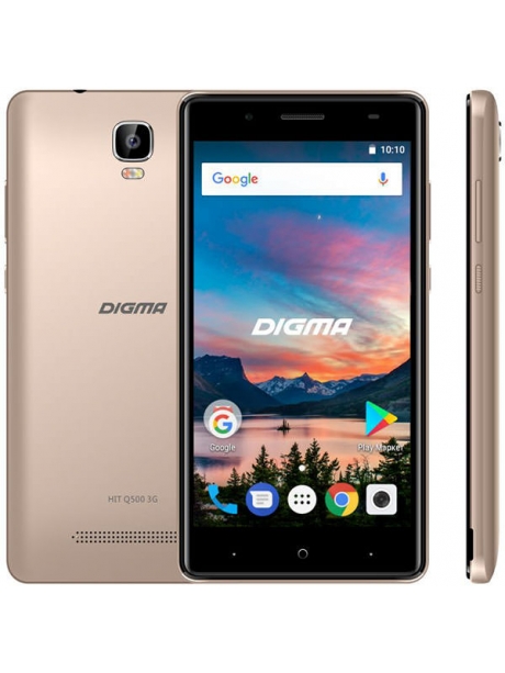 смартфон Digma HIT Q500 3G 8Gb golden