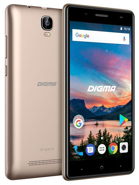 смартфон Digma HIT Q500 3G 8Gb golden