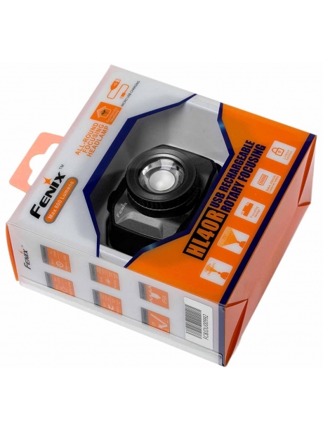 налобный фонарь Fenix HL40R серый