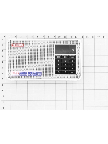 FM радиоприемник c MP3 плеером Tecsun X3 (export version) silver