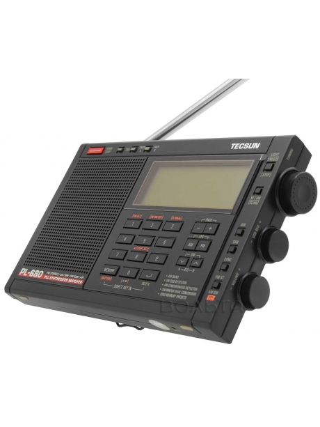 Цифровой радиоприемник с авиадиапазоном Tecsun PL-680 (export version) black