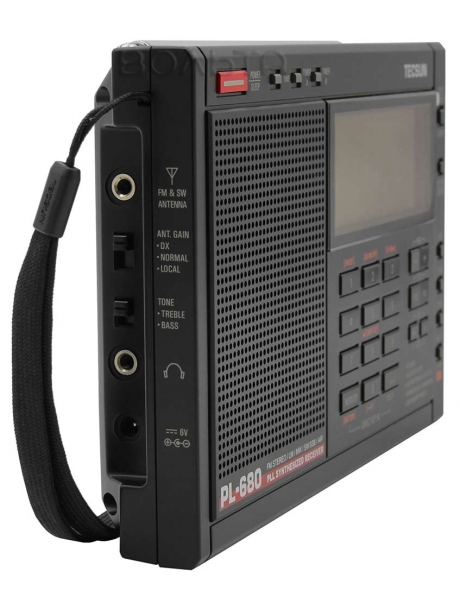 Цифровой радиоприемник с авиадиапазоном Tecsun PL-680 (export version) black