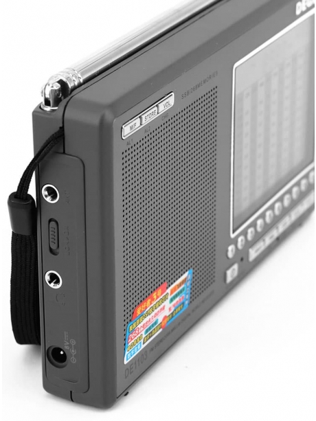 всеволновый радиоприемник высокого класса Degen DE1103 DSP titanium