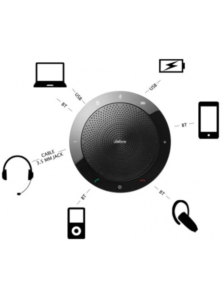 USB спикерфон для конференций Jabra SPEAK 510+ MS 