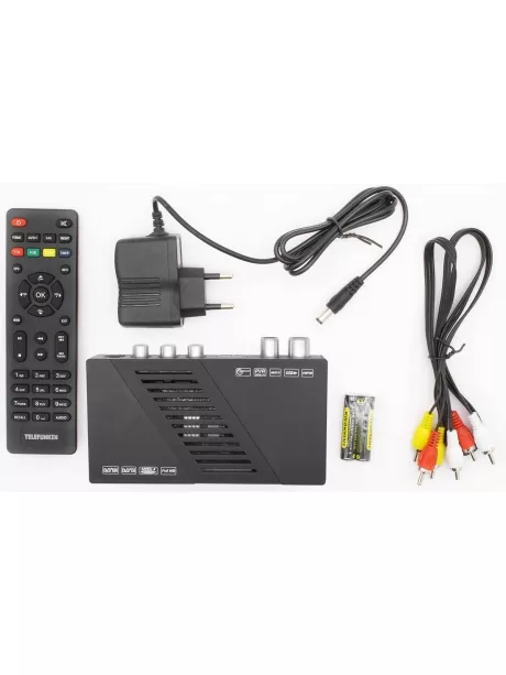 ТВ-тюнер DVB-T2 Telefunken TF-DVBT226 черный
