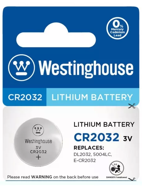 литиевая батарейка Westinghouse CR2032-BP5 
