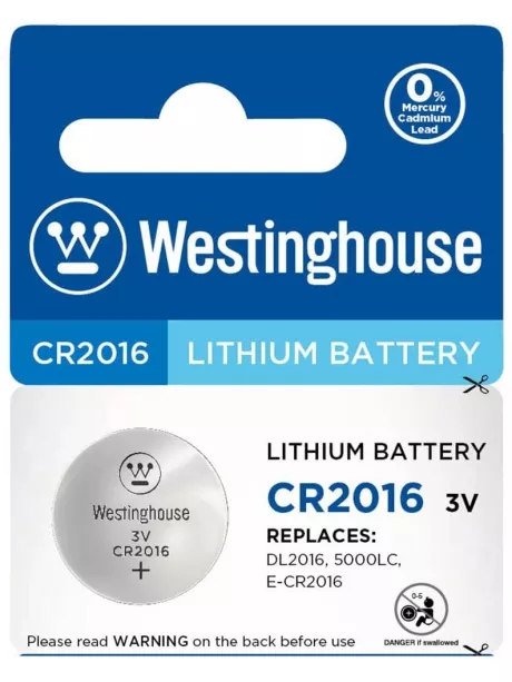 литиевая батарейка Westinghouse CR2016-BP5 