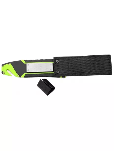 туристический нож с огнивом и точилкой Ganzo G803 light green