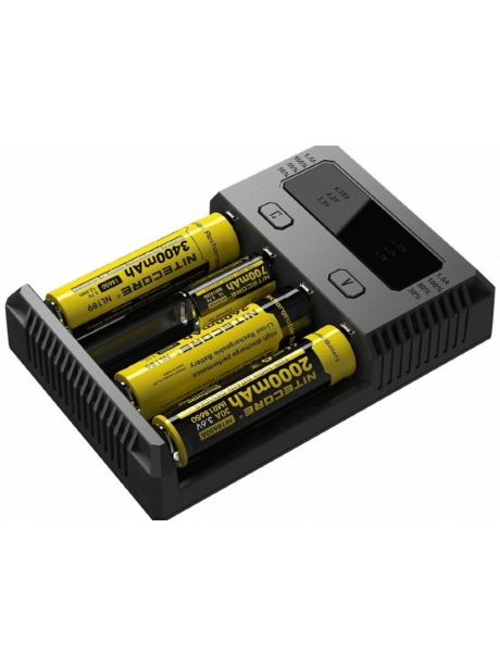 универсальное зарядное устройство на 4 канала NiteCore NEW I4  Intellicharge V2 