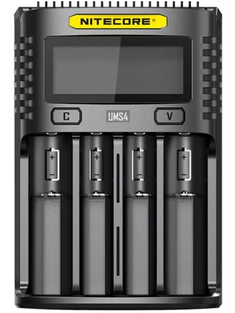 универсальное зарядное устройство с дисплеем NiteCore UMS4 