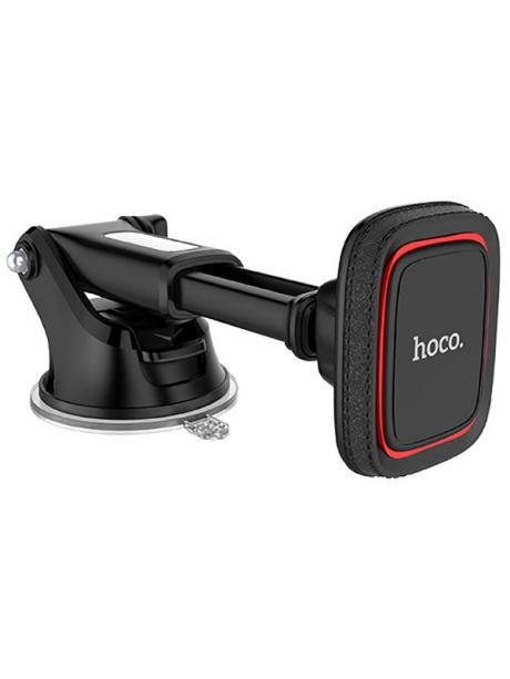 магнитный держатель на присоске Hoco CA42 Cool Journey in-car dashboard holder with stretch rod black