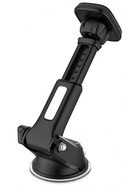 магнитный держатель на присоске Hoco CA42 Cool Journey in-car dashboard holder with stretch rod black