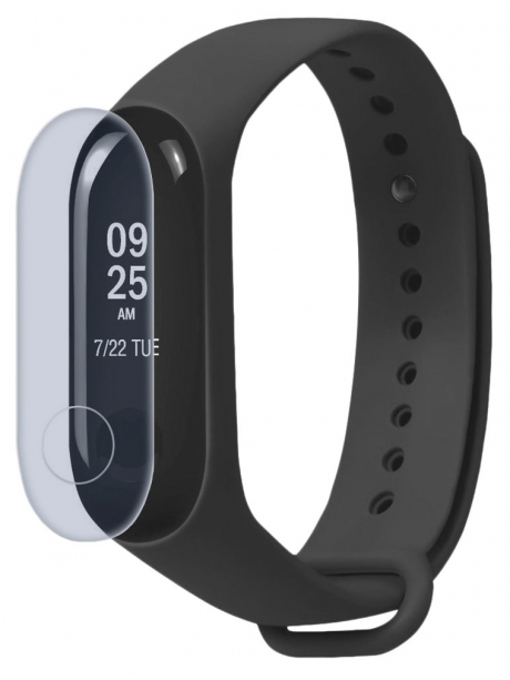 защитная пленка для фитнес браслета Xiaomi Protective film for Mi Band 3 (2 шт) 