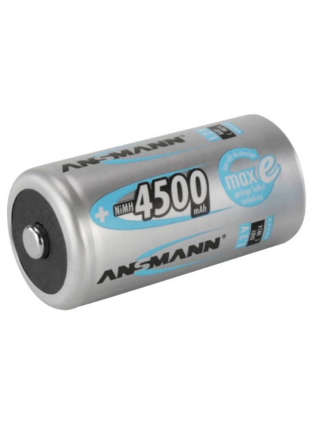 аккумуляторы (2 шт.) Ansmann 4500 mAh maxE R14/C-2BL 
