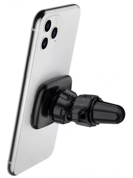 магнитный держатель на воздуховод Hoco CA65 Sagittarius series air outlet magnetic car holder black