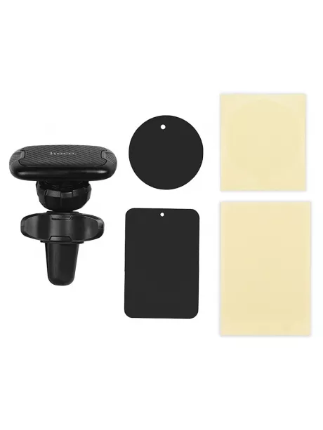 магнитный держатель на воздуховод Hoco CA65 Sagittarius series air outlet magnetic car holder black