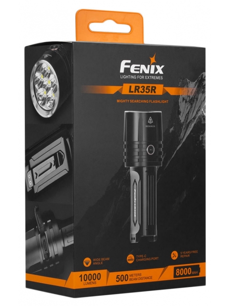 мощный светодиодный фонарь Fenix LR35R 