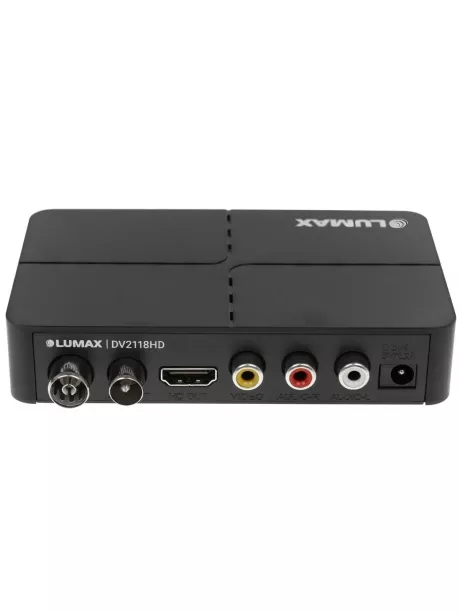 ТВ-тюнер DVB-T2 с поддержкой Wi-Fi Lumax DV2118HD black
