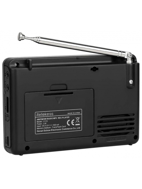 цифровой радиоприемник FM с mp3 плеером Retekess V115 