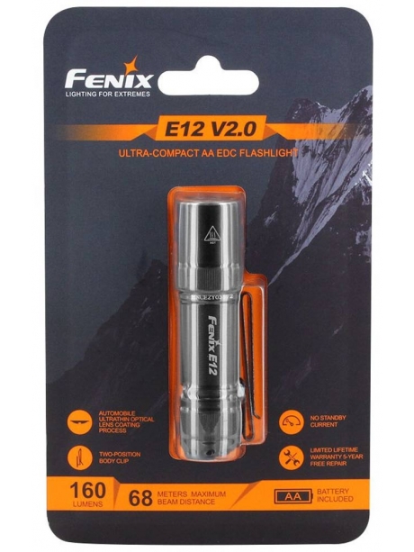 светодиодный карманный фонарь Fenix E12 V2.0 
