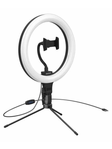 настольная подставка Baseus Live Stream Holder-table Stand (10-inch Light Ring) black