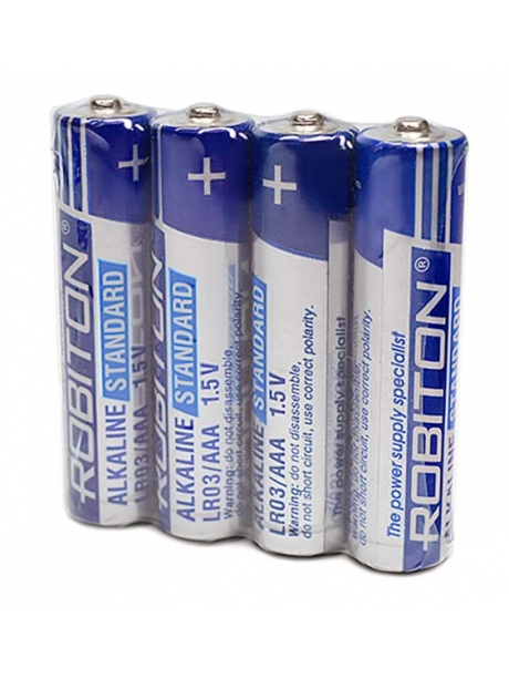 батарейки (4 шт.) Robiton STANDARD LR03/AAA-SR4 