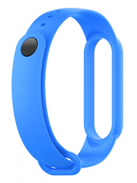 силиконовый ремешок Xiaomi для Mi Band 5 синий