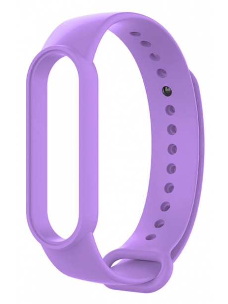 силиконовый ремешок Xiaomi для Mi Band 5 сиреневый