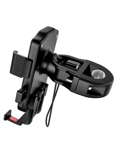 держатель на руль велосипеда Hoco CA73 Flying one-touch bicycle and motorcycle universal holder black &amp; red